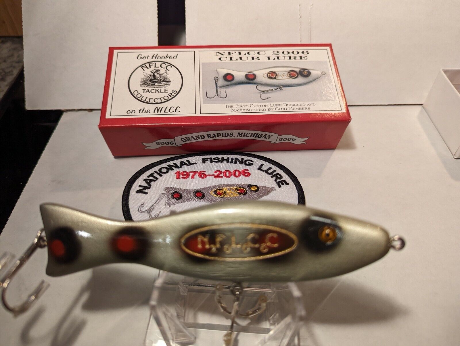NFLCC 2006 National lure by R&J Tackle Co. With Club Patch # 10