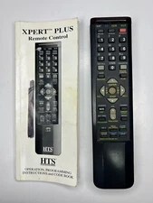 HTS XPERT Plus IR/UHF Remote Control, OEM for Satellite TV with Paper Manual