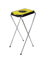 Müllsackständer Halter Müllbeutel Behälter 120L Gelber Sack Abfalleimer gelb