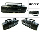 Sony CSF-DW34 Radio Double Cassette Recorder Boombox