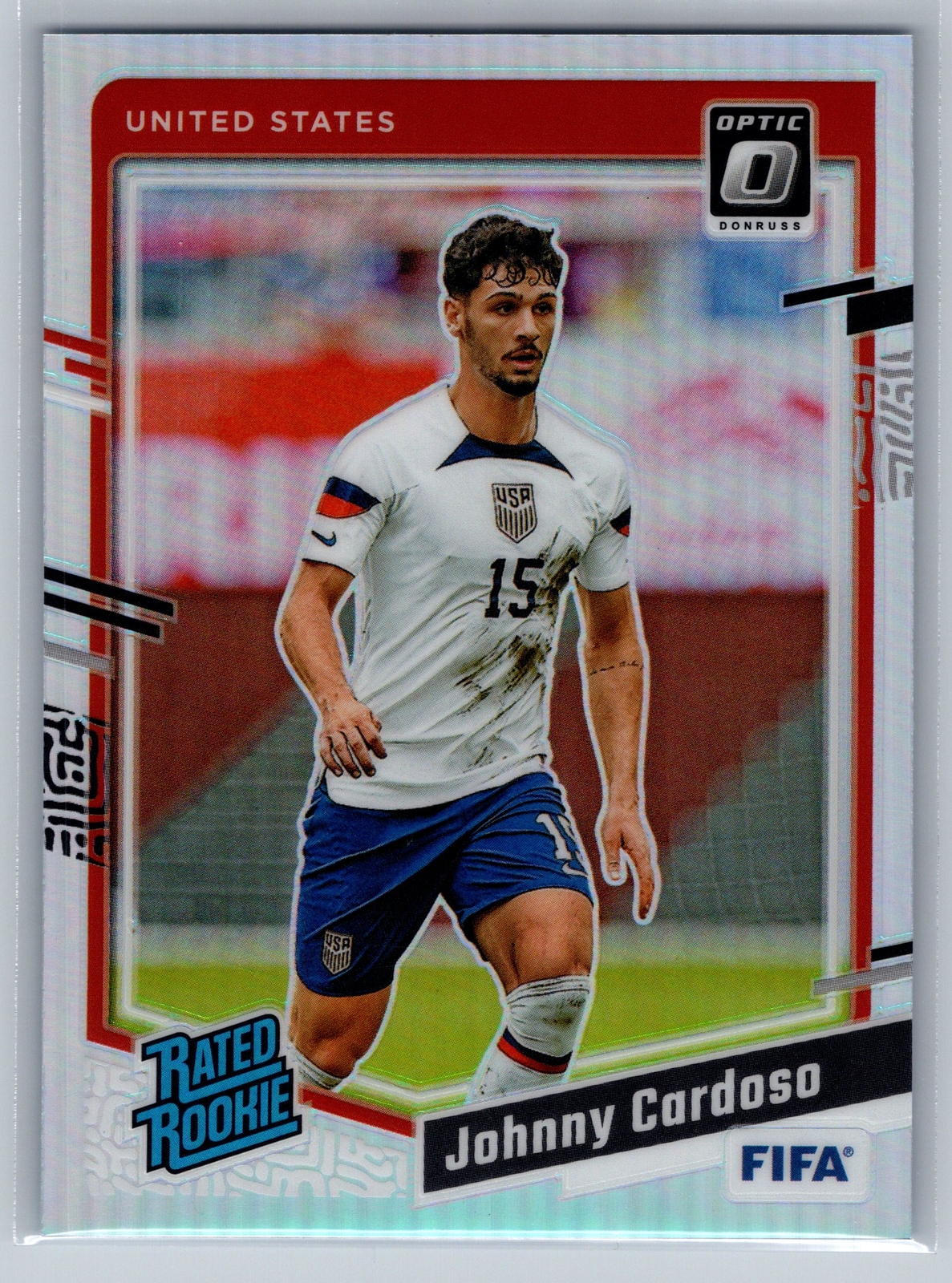 2023 Donruss Johnny Cardoso Rookie Optic Holo #180 USA