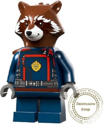 Lego Minifigur sh875 sh0875 Rocket Raccoon Avengers Marvel Super Heroes  NEU