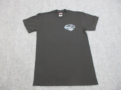 Harley Davidson Shirt Mens Small Black Eagle Logo Motorcycle Bike Biker