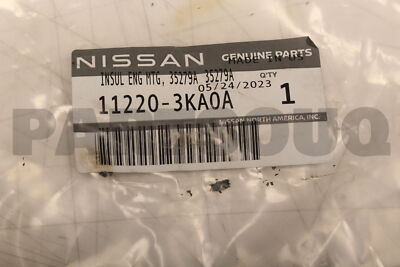 112203KA0A Genuine Nissan INSULATOR-ENGINE MOUNTING LH 11220