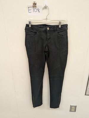 American Eagle Outfitters Women's Black Jeans Size Long