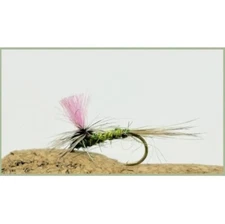 Indicator Trout Flies, 6 Pack Hot Parachute Flies Size 10, Emerger Flies