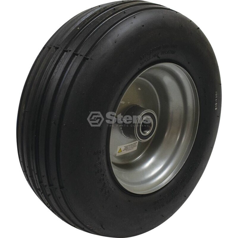 16x6.50-8 Tire with Rim & Bearings for Krone, Kuhn, John Deere