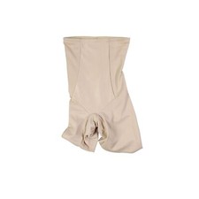 MIRACLESUIT Shape with an Edge High-Waist Thigh Slimmer SZ L Beige Style 2709
