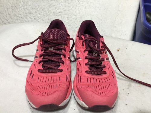Asics Gel-Cumulus 20 Womens Shoes Size 8 Pink Running Walking Athletic Sneakers - Picture 8 of 10