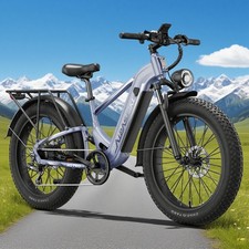 Electric Bike 1800W 36mph 48V 17.5Ah Mountain Ebike Adults 26" Fat Tire