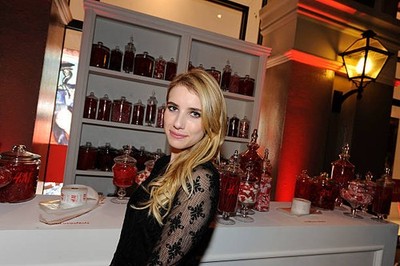 Actress Emma Roberts attends the H&M New Orleans opening party on - Old Photo 7