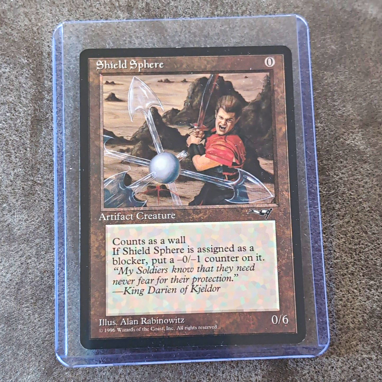 Wizards of the Coast Shield Sphere MTG Alliances Uncommon Artifact Reg EN 172
