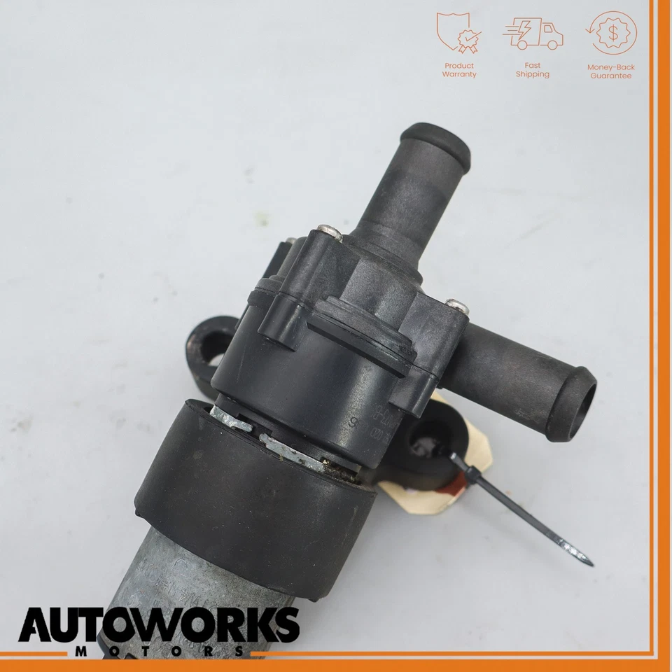 04-07 Jaguar XJ8 XJR Vanden Plas X350 Calentador Auxiliar Refrigerante Bomba de Agua Fabricante de Equipo Original Foto 3 de 4