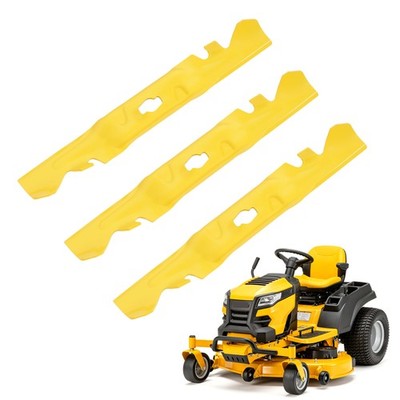 3PK Garden Tractor Mower Blades For CUB CADET XT1-GT54 XT1-ST54 ZT1 ZT2 S-Shaped