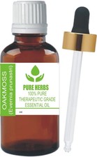 Pure Herbs Oakmoss 100 Pure  Natural Evernia Prunastri Essential Oil oo939