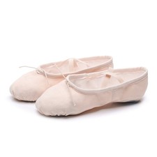 Women Ballet Shoes Stretch Cotton Dance Slippers Split Sole for Girls Adult