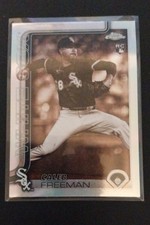 2025 Topps Chrome Update Series - Caleb Freeman #USC124 Sepia Refractor (RC)