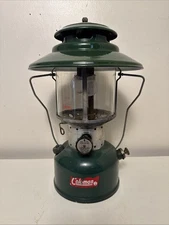 Vintage Coleman 228F Double Mantle Lantern