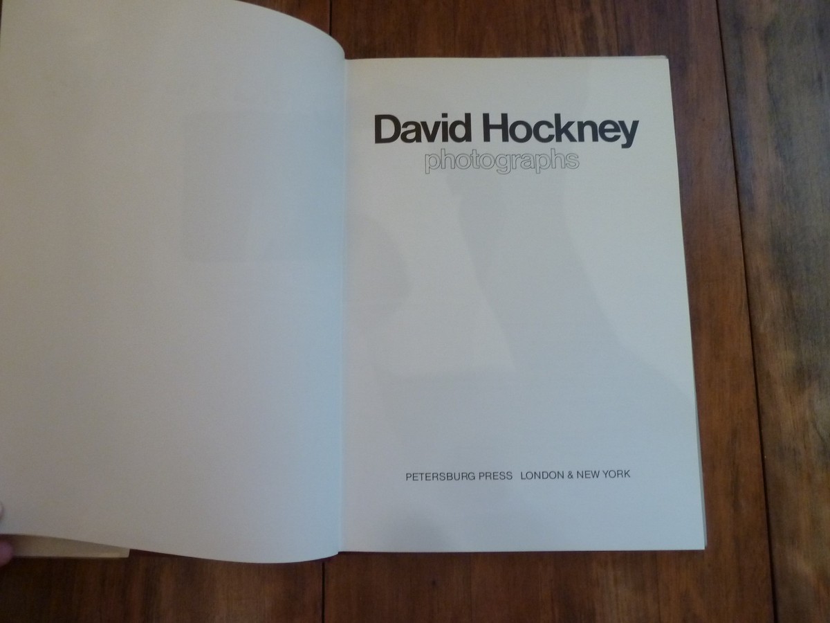 洋書 David Hockney photographs David Hockney Photographs by David Hockney (1982, Hardcover) for