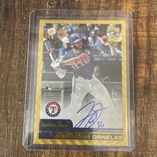 Marketplace image: 2024 Topps Archives Jonathan Ornelas Auto 1/1 Superfractor ROOKIE RANGERS (NYY)
