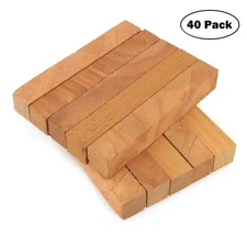 Spanish Cedar Wood Pen Blank, 3/4" x 3/4" x 5", Pack of 40, Legacy Woodturning