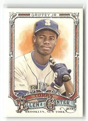 2025 Topps Allen & Ginter Base #9 KEN GRIFFEY JR MARINERS HOF | eBay
