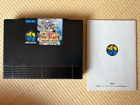 Fatal Fury Special Neo Geo AES SNK 1993 CIB Soft Case Box Manual Japan Tested