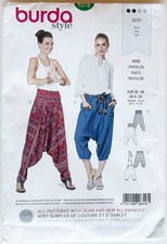 Burda Pattern 6316 Misses Harem Pants in Two ...
