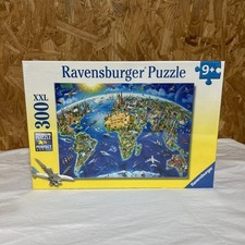 Ravensburger World Landmarks Map 300XXL Piece Puzzle NEW SEALED 8i