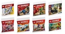 Lego Ninjago Poly Bag Sets Retired Rare New F...