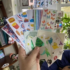 New + Vintage Sticker Lot 80s 90s 00s Mrs. Grossman’s Stickers: Limited Edition+