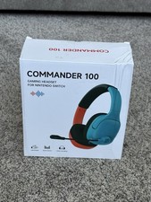 4Gamers C6-100 Red Blue Gaming Headset PS4 PS5 Xbox Switch PC 3.5mm