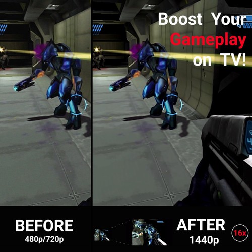 mClassic OG - Restaura la calidad de imagen del modo de juego de tus televisores, sin retrasos, en Nintendo... - Imagen 2 de 8