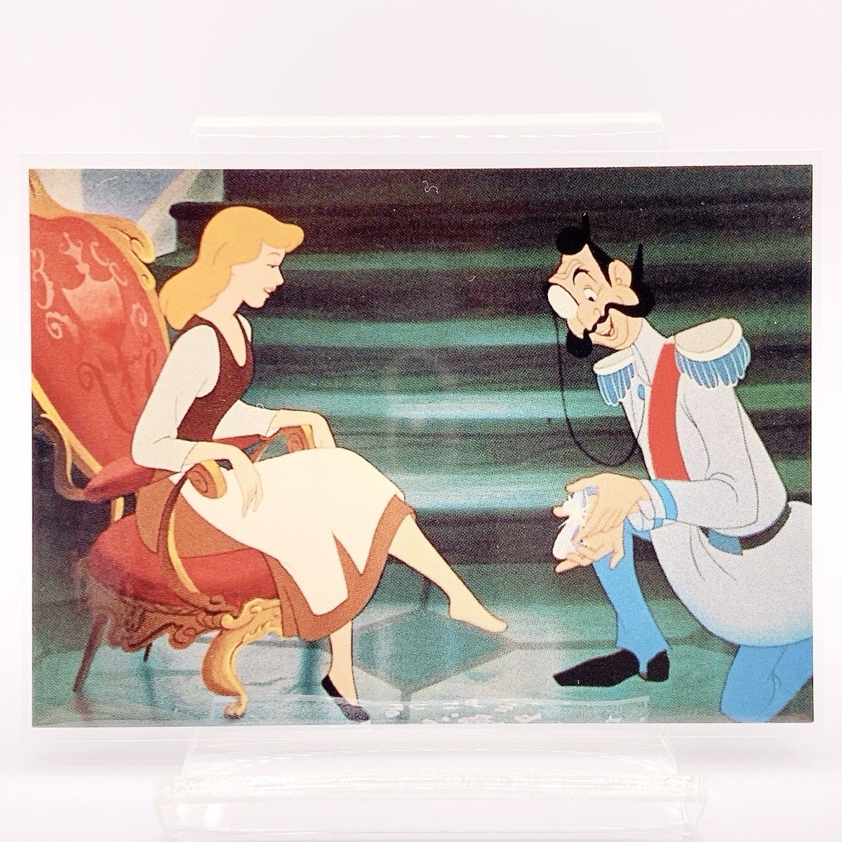 Cinderella Glass Slipper Vintage Card The Walt Disney Sky Box Rare