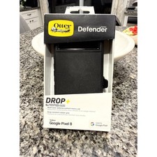 OtterBox Defender Series Case for Google Pixel 8 Black Rugged Protective Cover