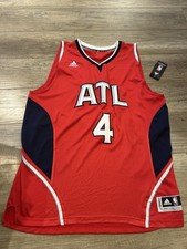 Signed Autograph Atlanta Hawks Paul Millsap #4 Swingman alternate jersey Xl