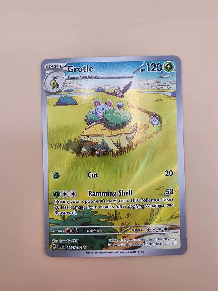 Grotle 164/162 SV05: Temporal Forces Holo Near Mint (NM) - Image 2 of 4