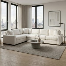 Brand New Alan Large 6-Seater Corner Sofa – Custom Colours - Free Delivery UK