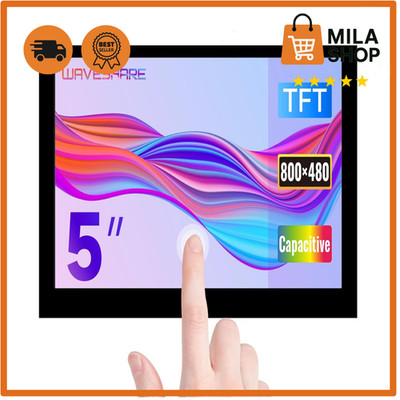 Touch Display 5 Zoll 800x480 DSI 5 Punkte für Raspberry Pi Bildschirm Modul