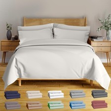 Luxury Series 6 Pcs Full Sheet Set - 100 Pure Viscose derived from Bamboo Sh...