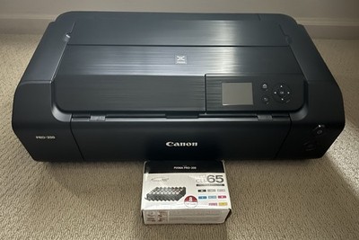 Canon Pixma PRO-200 Inkjet Printer With Bundle Dye Ink Cartridges 