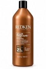 Redken All Soft Mega Curls Shampoo 33.8 oz 1000 mL Dry Curly Hair Jumbo