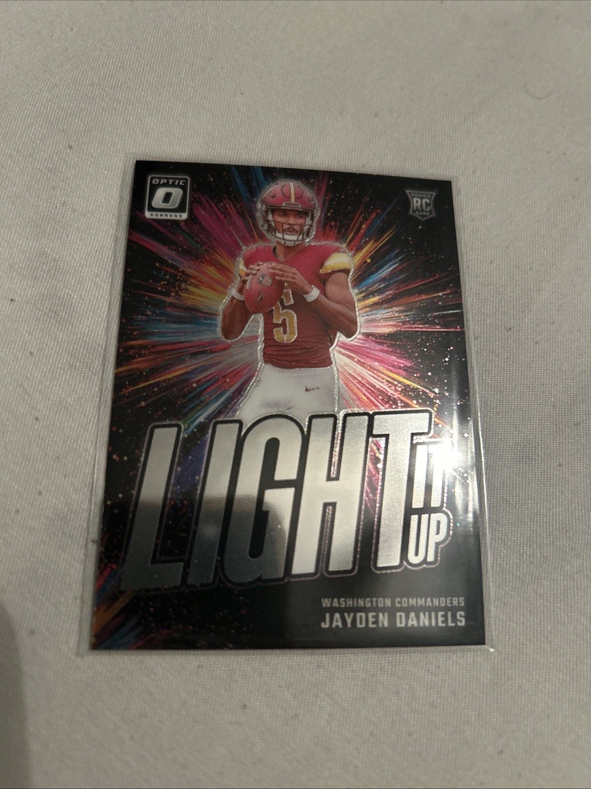 2024 Panini Donruss Optic - Light It Up Jayden Daniels #8 (RC)