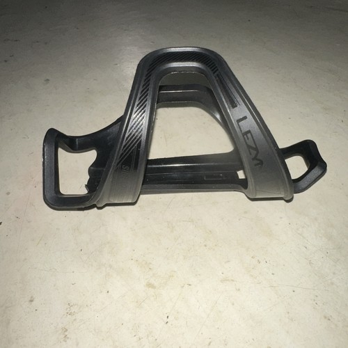 All Black Lezyne Flow SL - L Water Bottle Cage LEFT Hand Side Loading Secure