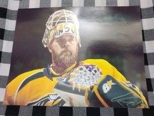 Chris Mason Signed 8x10 Photo Nashville Predators 