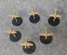 lot 6 Wizards of the Coast Axis  Allies Miniatures WW2 fighter plane no card