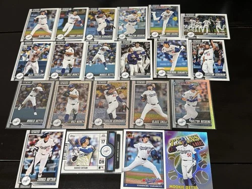 2026 Topps Series 1 Dodgers Cards🔥 21-Card Lot 🔥 Shohei Ohtani Insert