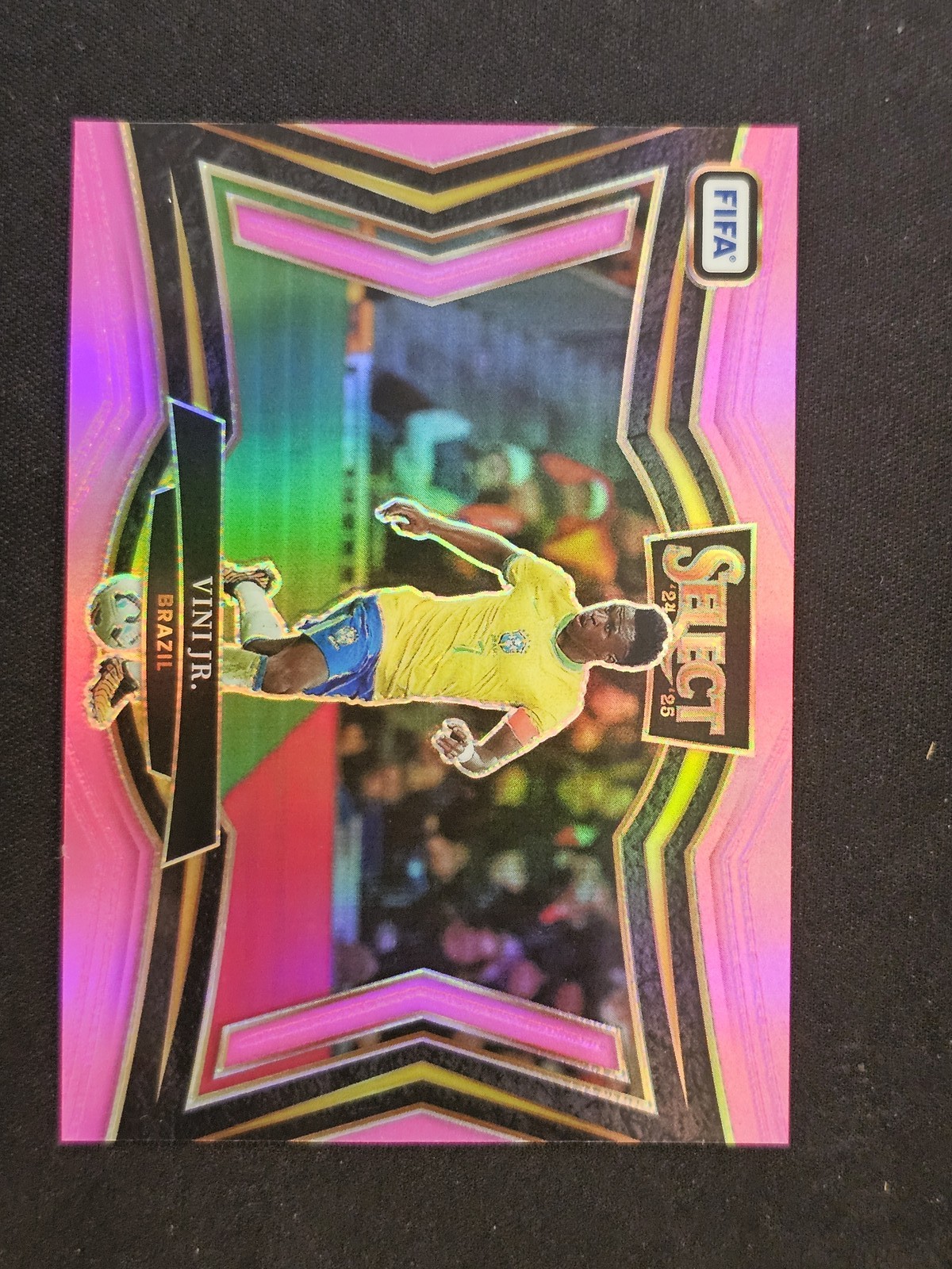 2024-25 Panini Select FIFA Field Level Vini Jr Prizm Purple 02/59 Madrid！