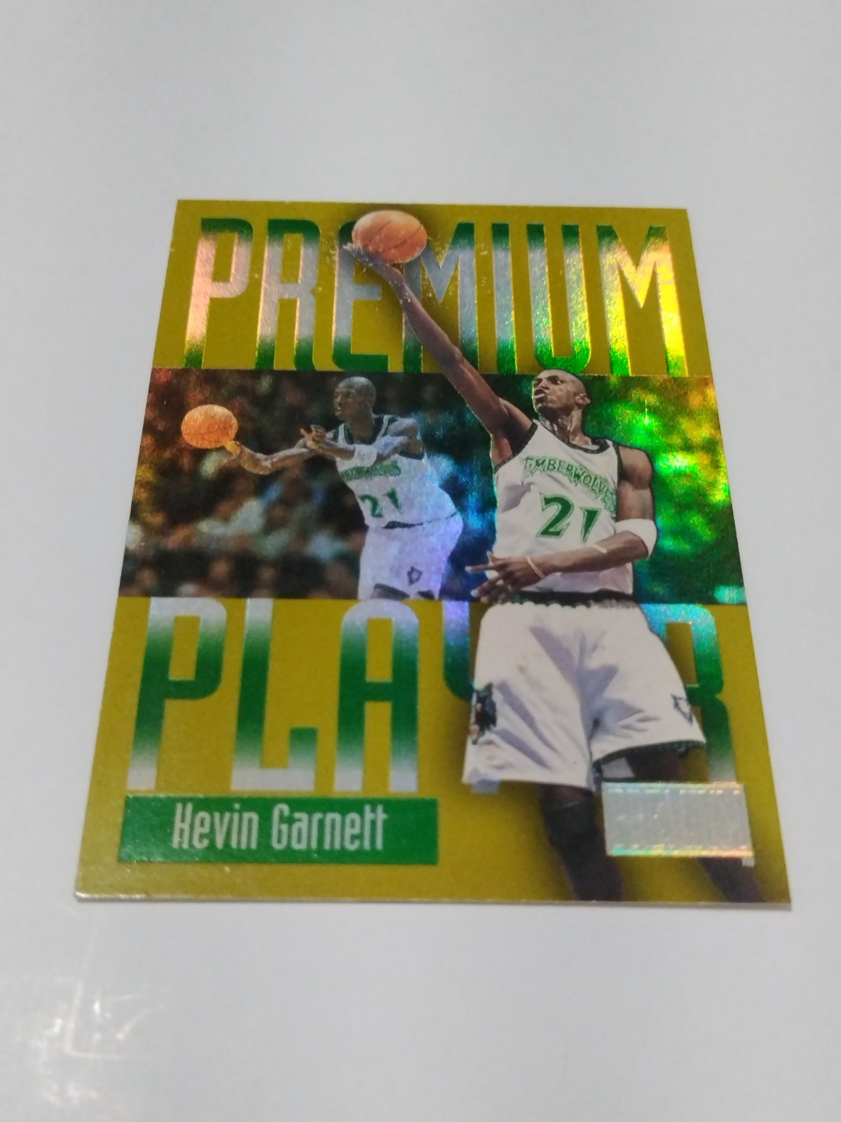 1997-98 FLEER SKYBOX PREMIUM PREMIUM PLAYER 1:192 #8 KEVIN GARNETT RARE SP! HOF
