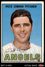 1967 Topps #34 Pete Cimino Angels 2 - GOOD